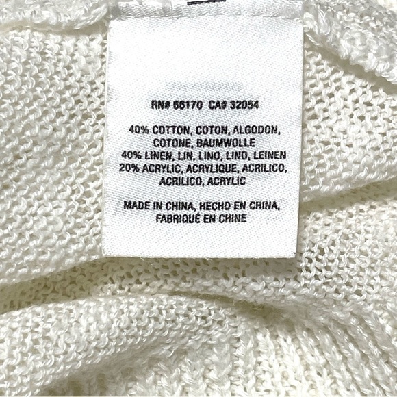 Michael Stars Woman White Open Cardigan Size S - Picture 8 of 9